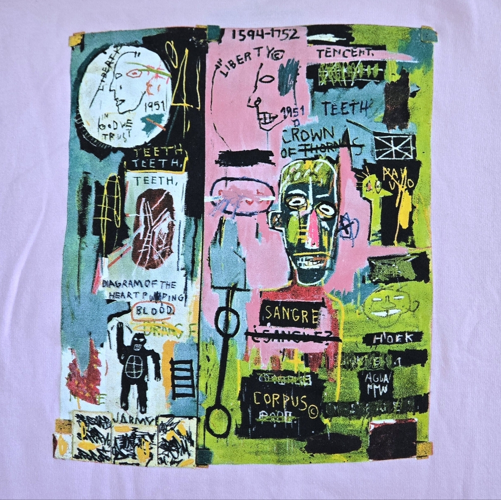 Jean-Michel Basquiat Graphic Sweatshirt - NWOT - Picture 4 of 13